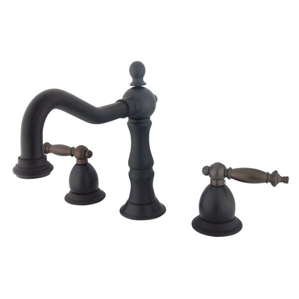 Kingston Brass KS1975TL 8" Widespread Bathroom Faucet, Oil Rubbed Bronze KS1975TL - main